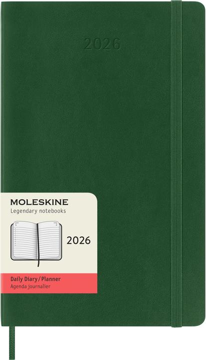 Actual product image Moleskine TAKA 2026 LG SC Myrtle Grün (13 x 21 cm, English)