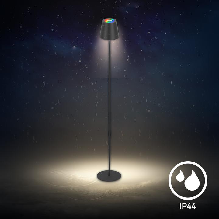Produktbild Briloner RGB/W Accu floor lamp, IP44, anthracite