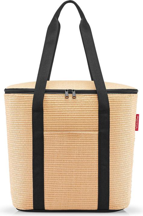 reisenthel thermoshopper raffia black