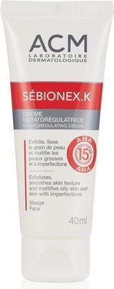 ACM AHA Acid SÃ©bionex K Keratoregulating Cream - Keratoregulating cream for problematic skin and (40 ml)