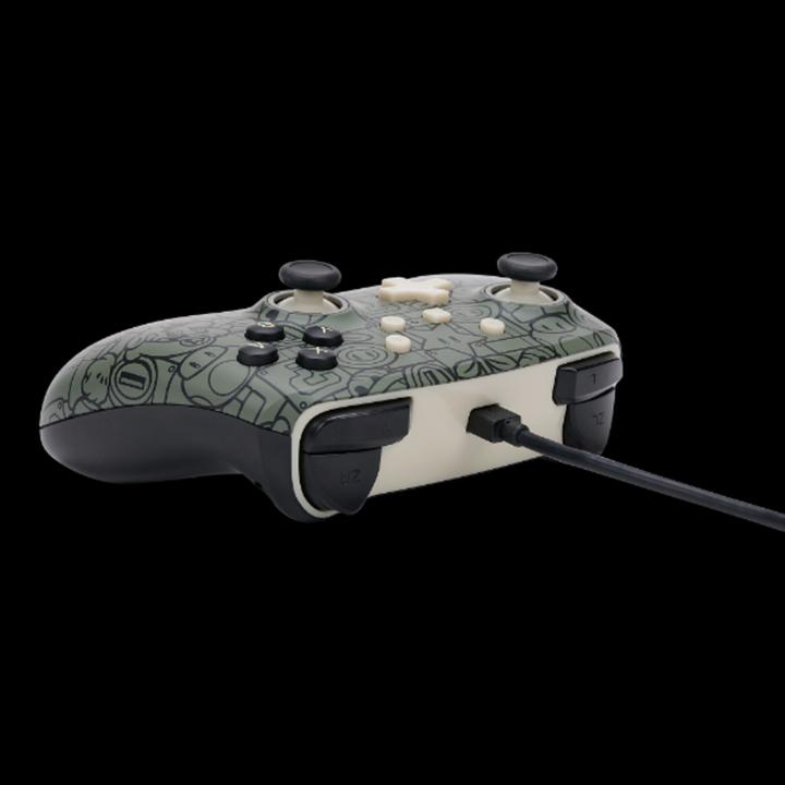 Actual product image PowerA Pro Controller con Filo - Power Up Mario (Switch)