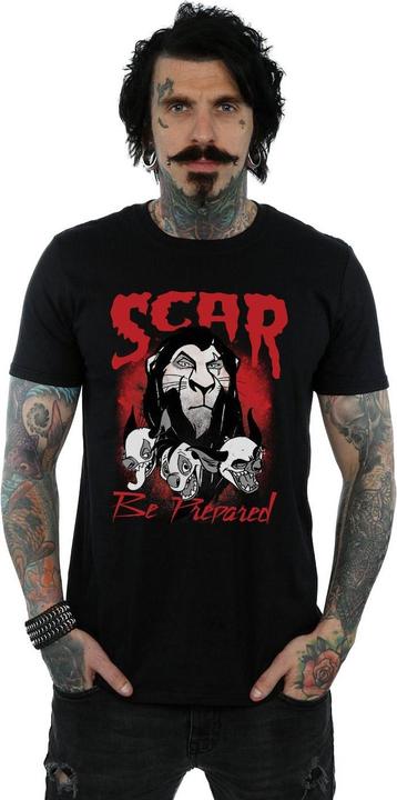 Image du produit Disney - T-shirt THE LION KING SCAR BE PREPARED - Homme (3XL)