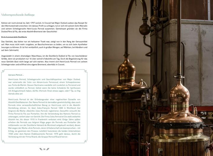 Actual product image Helvetiq Absinth (German, Tania Brasseur Wibaut, Tamara Berger, 2023)