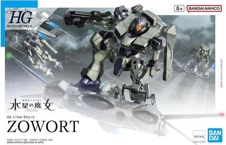 Produktbild Bandai THE WITCH FROM MERCURY - HG 1/144 Zowort - Model Kit