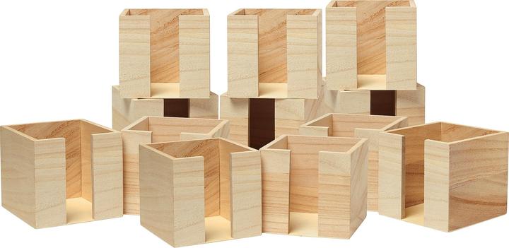 Immagine prodotto VBS Scatole per appunti XXL, 12 pezzi, 10,5 x 10,5 x 10 cm