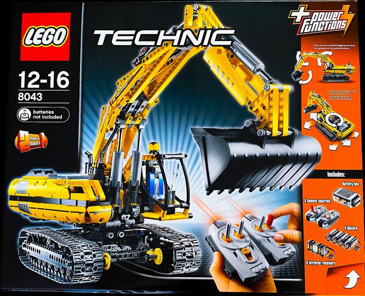 LEGO Motorisierter Raupenbagger (8043, LEGO Technic)