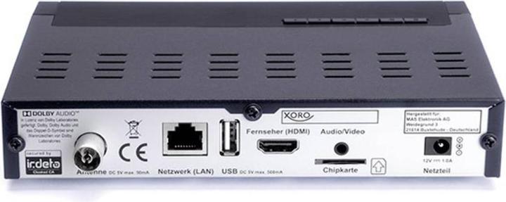 Productafbeelding Xoro HRT 8770 Tweeling (1000 GB, DVB-T/T2, DVB-C, CI+ slot)