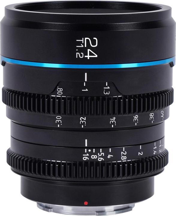 Image du produit Sirui Nightwalker Series 24mm T1.2 S35 Manual Focus Cine Lens (Micro Four Thirds, APS-C / DX)