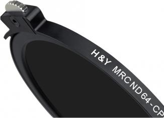 Produktbild H&Y Filterhalter der K-Serie mit ND64-Graufilter und polarisierendem CPL HD MRC-Einbau – 95 mm (95 mm, ND- / Graufilter, 95 mm)