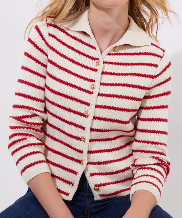 Immagine prodotto Joe Browns Striped Collared Cardigan (42)