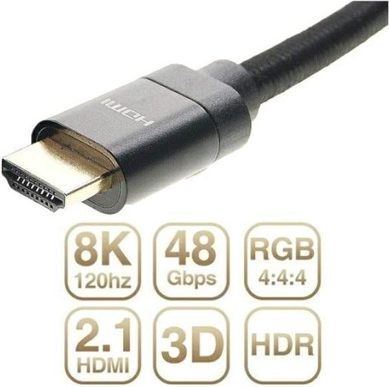 Actual product image Nenurodyta HDMI - HDMI cable 3m black (KAT05123) (3 m, HDMI)