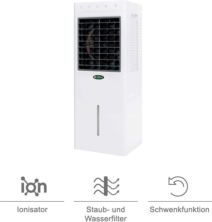 Immagine prodotto Be Cool Raffreddatore d'aria 4in1, a 3 stadi (10 m²)