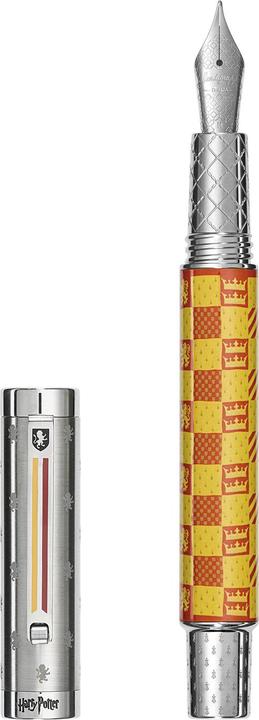 Actual product image Montegrappa ISHPR3GF MG FEATHER SPRING HOLDER, HARRY POTTER: HOUSE COLOURS: GRYFFINDOR, M feather
