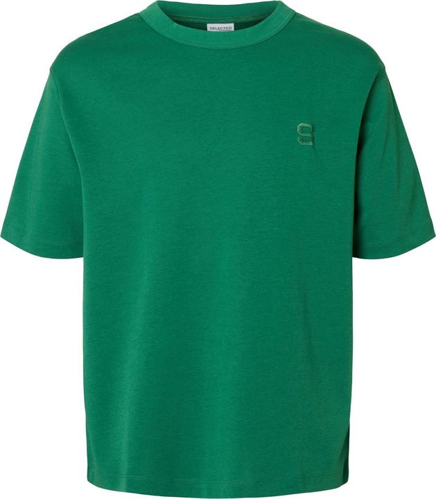 Selected Homme Relaxed Fit T-Shirt mit Rundhalsausschnitt
