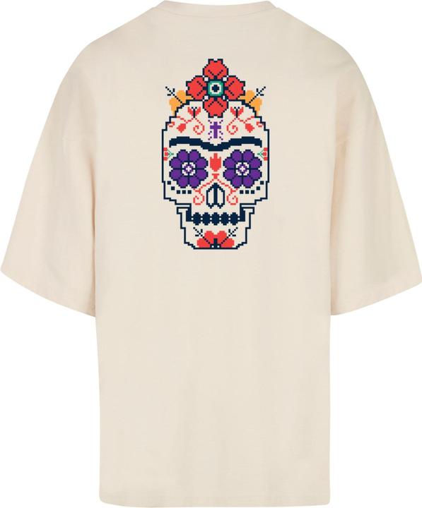 Produktbild Merchcode Frida Kahlo - Pixels viva la vida Huge Tee - 117215 (M)