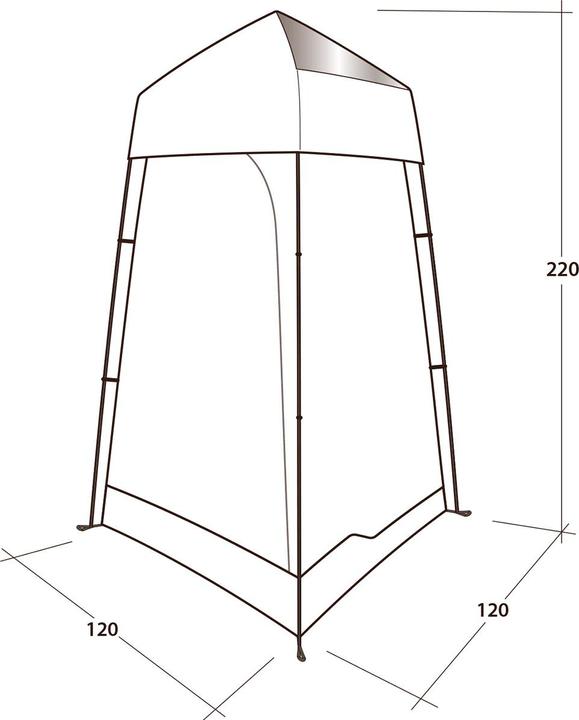 Immagine prodotto Outwell Cabina doccia portatile (tenda da spiaggia, 6.10 kg, 2 persone)