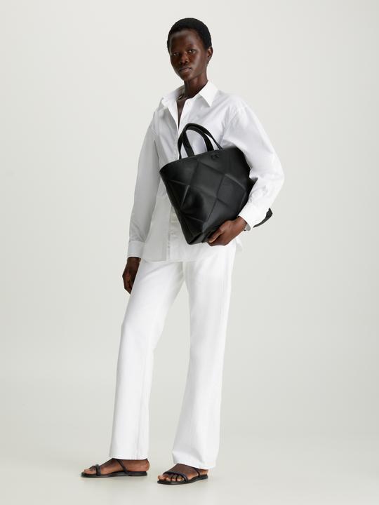 Actual product image Calvin Klein Large quilt shopper handbag for women