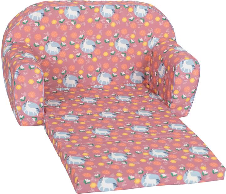 Image du produit Knorrtoys Canapé pour enfants - "Licorne rose (Canapé pour enfants)