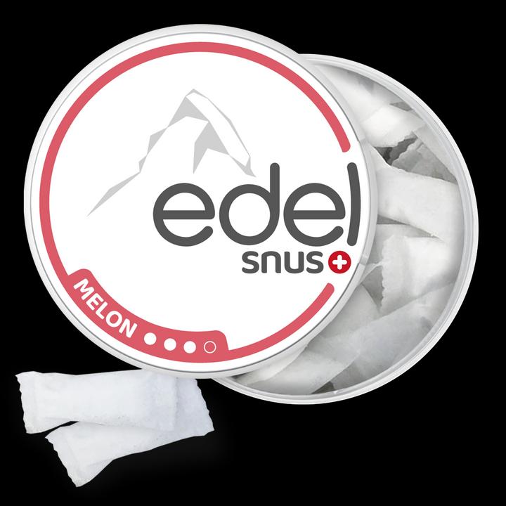Produktbild Edelweiss Melon (All White Slim) (Nicotine Pouches, 15 mg)