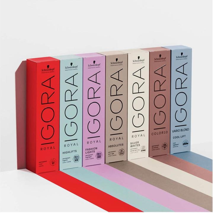 Produktbild Schwarzkopf Professional Igora Royal Absolutes Age Blend 9-560 Extra Hellblond Gold Schoko. (9-560 Extra Hellblond Gold Schoko Natur)