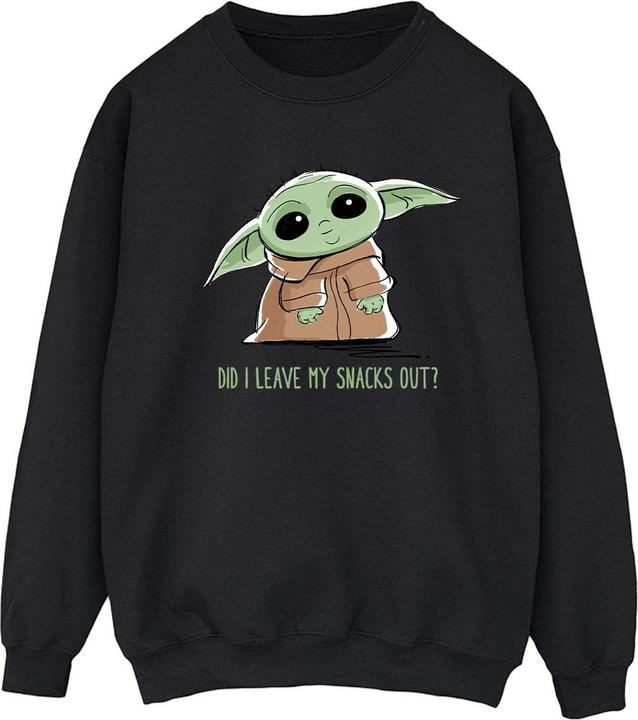 Image du produit Star Wars - Sweat THE MANDALORIAN GROGU SNACKS MEME - Femme (XL)