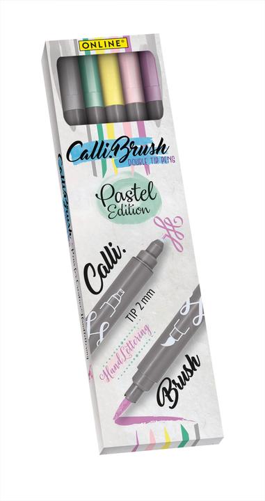 Actual product image Online Callibrush Handlettering (Multicoloured, 5 x)