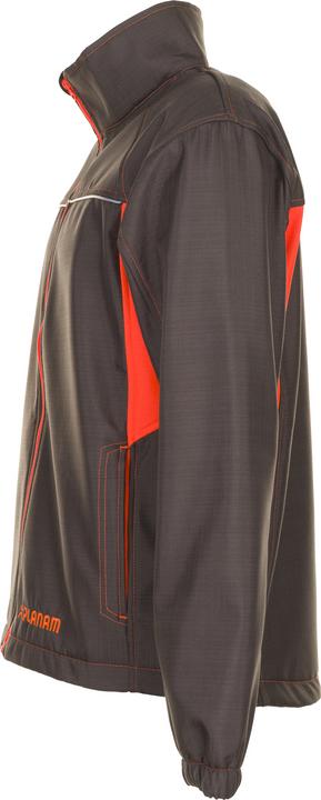 Produktbild Planam Basalt Neon Arbeitsjacke Softshelljacke oliv orange Grösse XXXL (3XL)