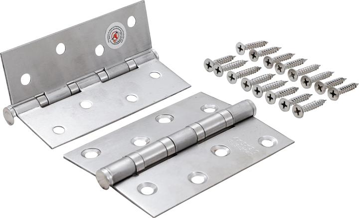 Image du produit BGS Jeu de charnières Acier inoxydable 100 x 40 mm 2 pièces