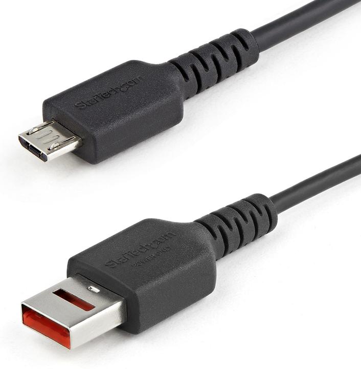Produktbild StarTech USB-Datenblocker Kabel - USB-A auf USB Micro-B Sicheres Ladekabel - keine Datenübertragung (1 m, USB 2.0)