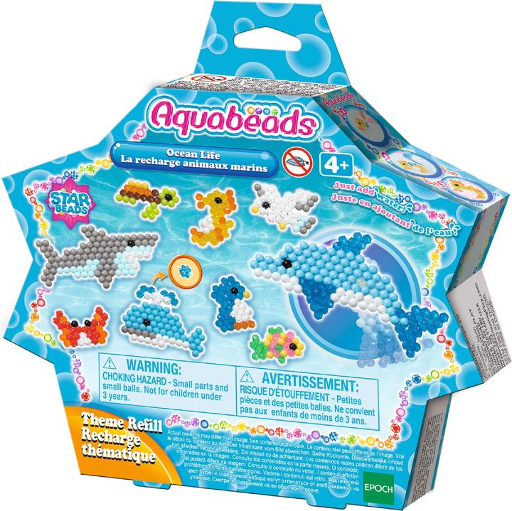 Image du produit Aquabeads La recharge animaux marins