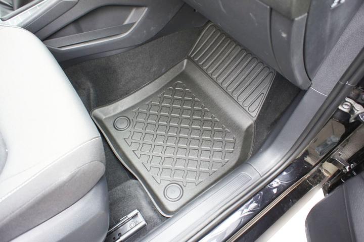 Actual product image ProPlus 3D All Weather Floor Mats Audi Q2/VW T-Roc from 2016 until today (1 set of 3 doormats)