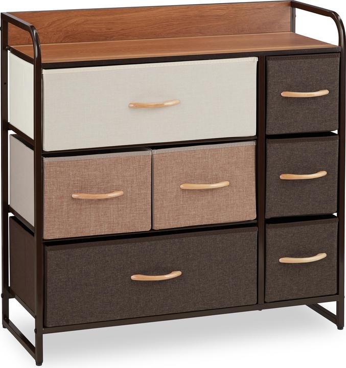 Produktbild Relaxdays Schubladenschrank (80 x 31.5 x 79 cm)