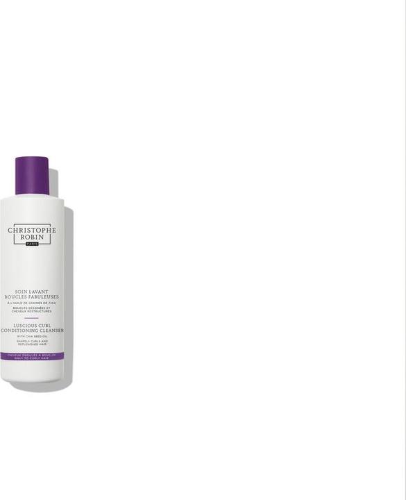 Image du produit Christophe Robin Soin lavant boucles fabuleuses à l'huile de graines de chia (250 ml, Shampoing liquide)