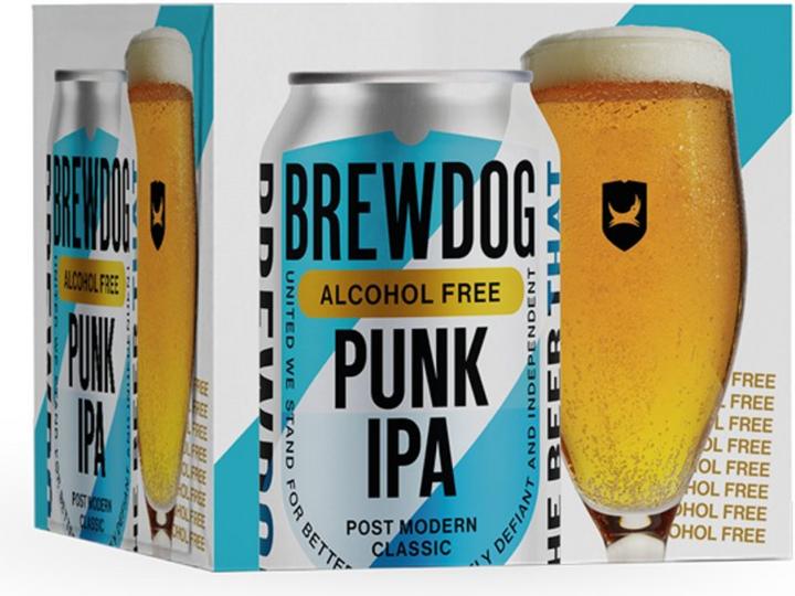 Actual product image BrewDog Punk AF (1 x 33 cl)