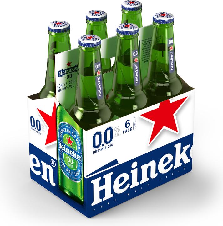 Immagine prodotto Heineken Senza alcool 0,0 (24 x 33 cl)