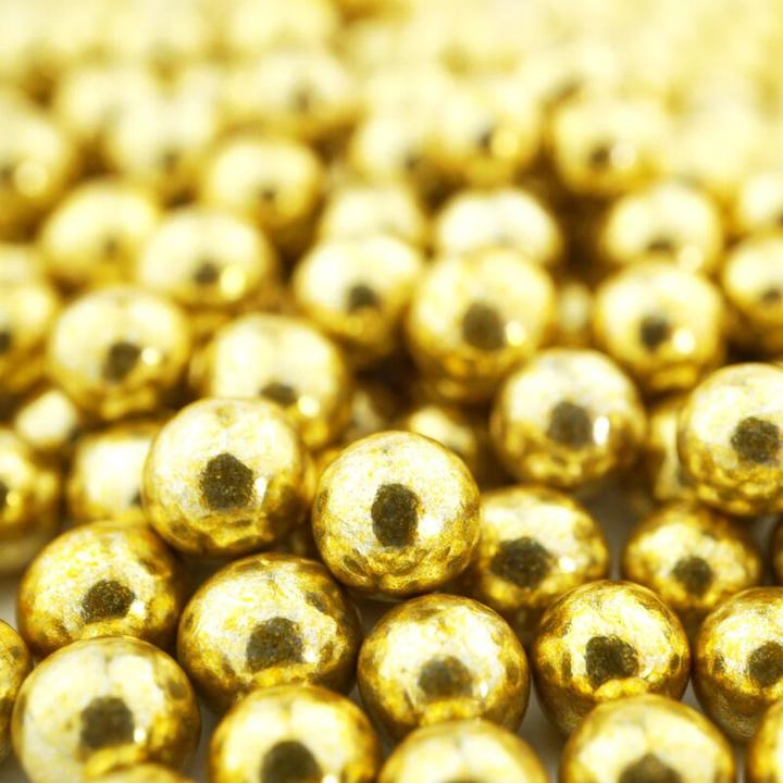 Image du produit Super Streusel Mini Knusperkugeln GoldGlanz