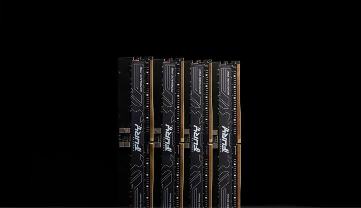 Immagine prodotto Kingston Fury Renegade Pro XMP Kit da 256 GB (8 x 32 GB), DDR5, 6800MT/s, CL34, Overclockable, ECC, Intel (8 x 32GB, 6800 MHz, RAM DDR5, DIMM)