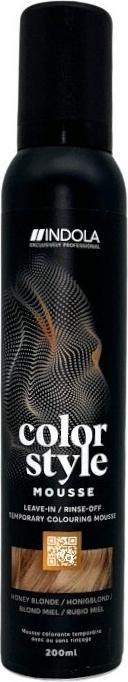 Indola Color Style Mousse Honigblond 200 ml (Honigblond)