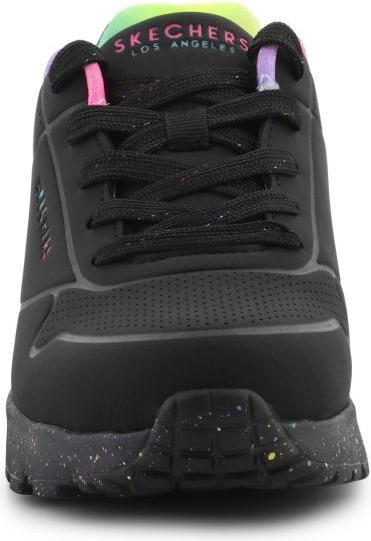 Actual product image Skechers Uno Lite Rainbow Speckle Girls Sneaker (33)