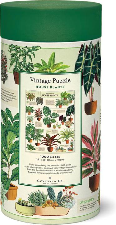 Actual product image Cavallini Houseplants (1000 pieces)