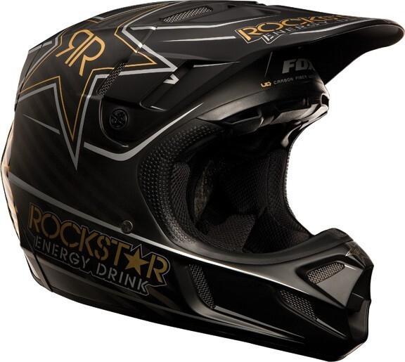 Immagine prodotto Fox Casco V4 Rockstar Nero (XS)