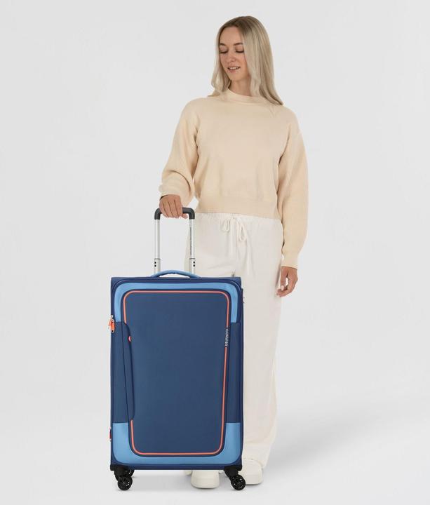 Actual product image American Tourister Case & Trolley Pulsonic Spinner 80 EXP (87 l, XL (from 140l))