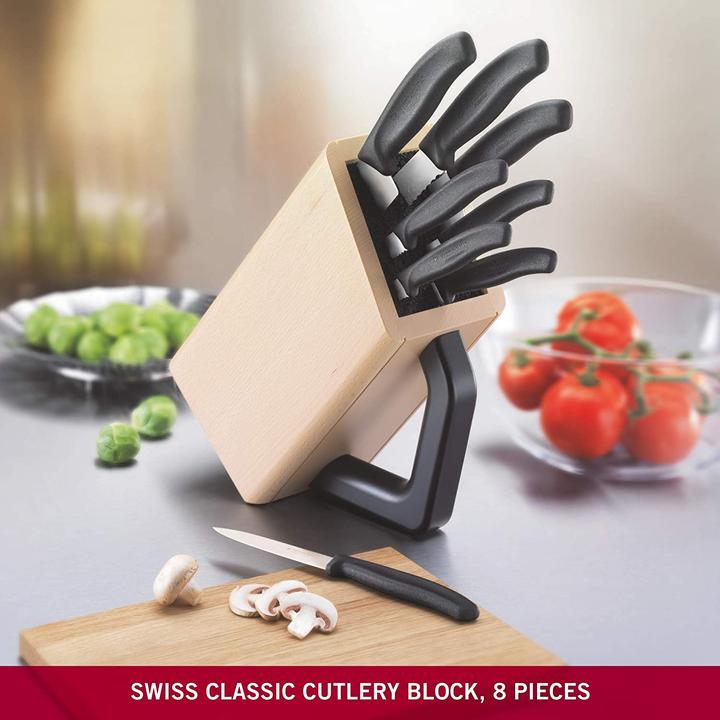 Actual product image Victorinox Swiss Classic Cutlery Block, 8 Pieces