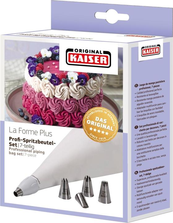 Actual product image Kaiser Profi Set Perfect (Piping bag set, 500 ml)