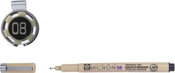 Produktbild Sakura Faserschreiber Pigma Micron (Schwarz, 1 x)