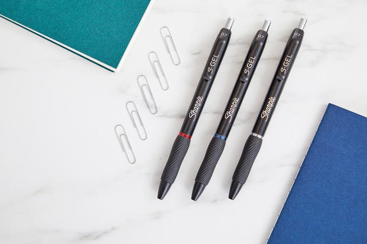 Produktbild Sharpie Gelschreiber 0.7 mm, 3 Stück (Blau, Schwarz, Rot, 3 x)