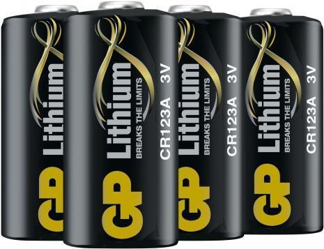 Immagine prodotto GP Batteries Lithium Battery CR123A (4 pz., CR123A)