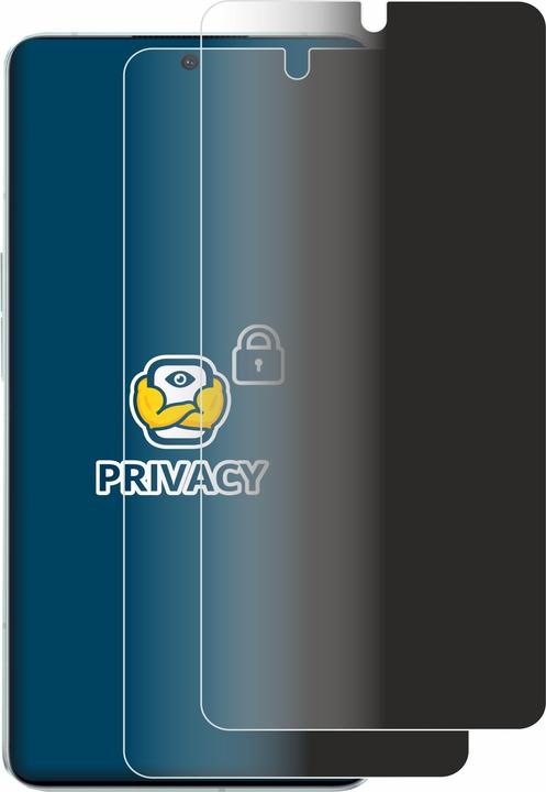 Productafbeelding BROTECT Anti-spionnetje privacyfolie Beschermfolie tegen blauw licht (2 Stuk, Reno 8 Pro 5G)