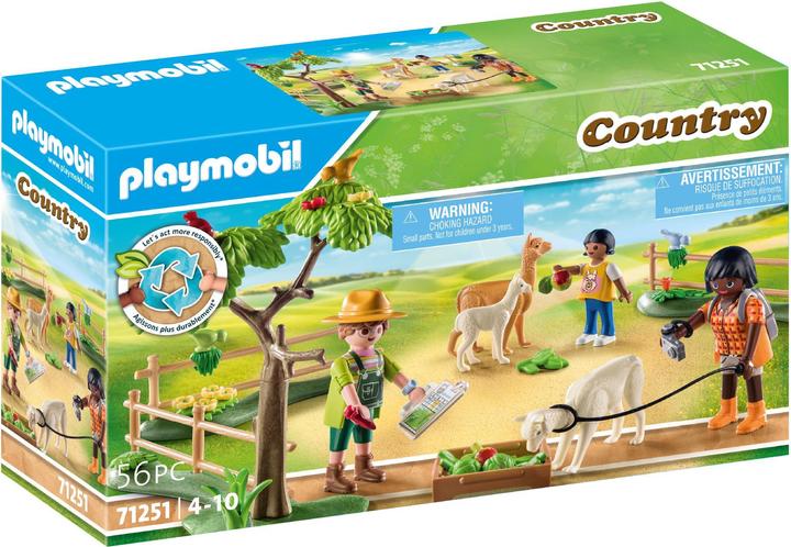 Produktbild Playmobil Alpaka-Wanderung (71251, Playmobil Country)
