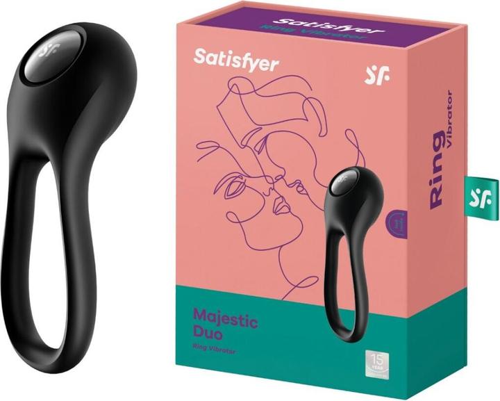 Image du produit Satisfyer Majestic Duo - Vibromasseur Ring (4.75 cm)